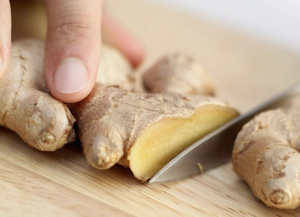 ginger root to increase potency