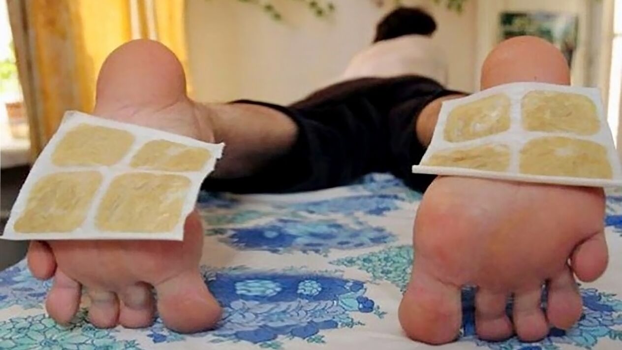 mustard plasters on the legs as a way to increase potency