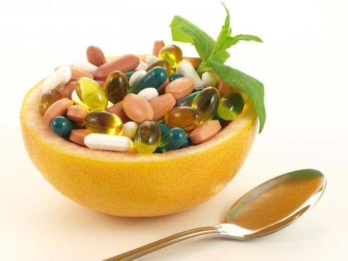 A variety of vitamins to enhance the potential