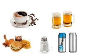 Hazardous products for male potential